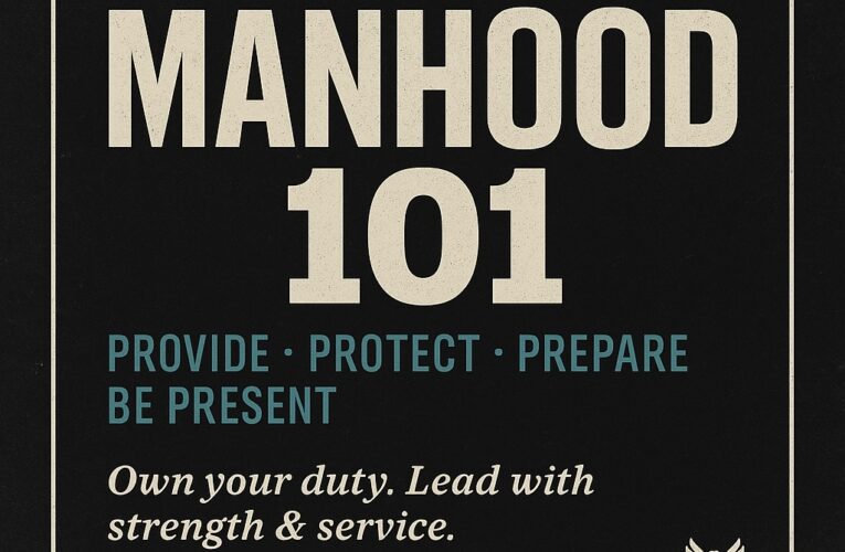 Dr. John A. King Author on Manhood 101
